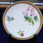 Aesthetic movement Decorative Gold Rimmed Flower Plate-Decor-Tilbrook and Co