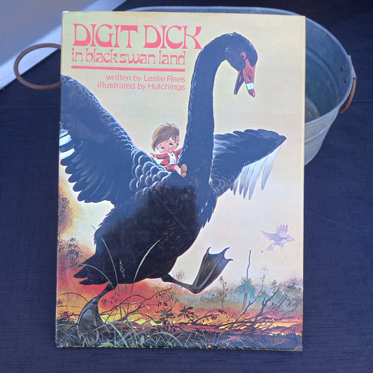Digit Dick in Blackswan Land by Leslie Rees (1982, Hardcover)-Vintage Children’s Book-Tilbrook and Co