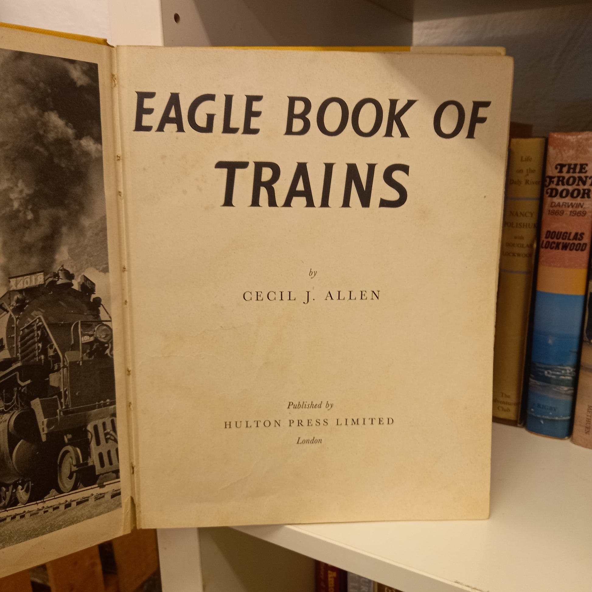 Eagle book of Trains by Cecil J Allen-Books-Tilbrook and Co