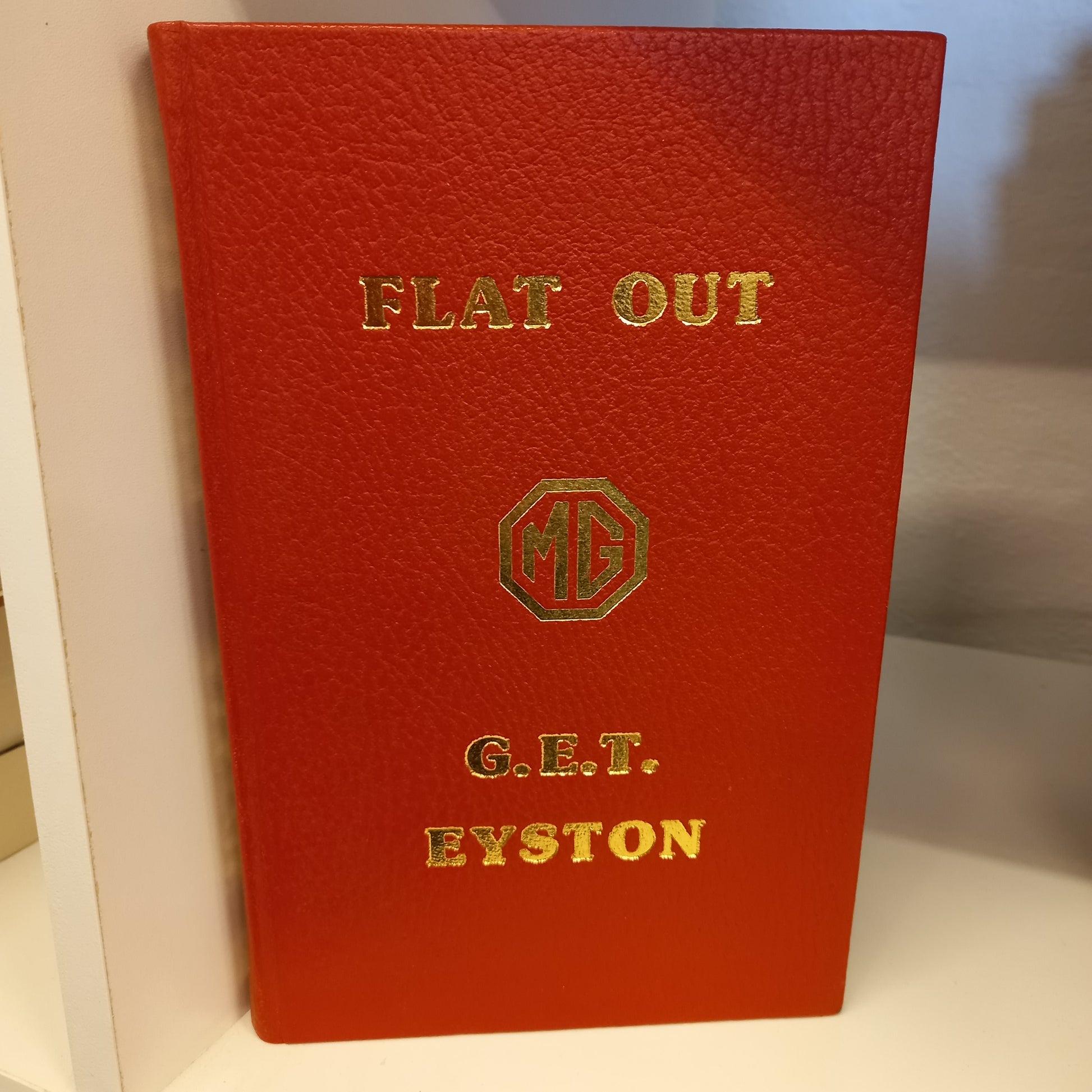 Flat Out by G.E.T Eyston-Book-Tilbrook and Co