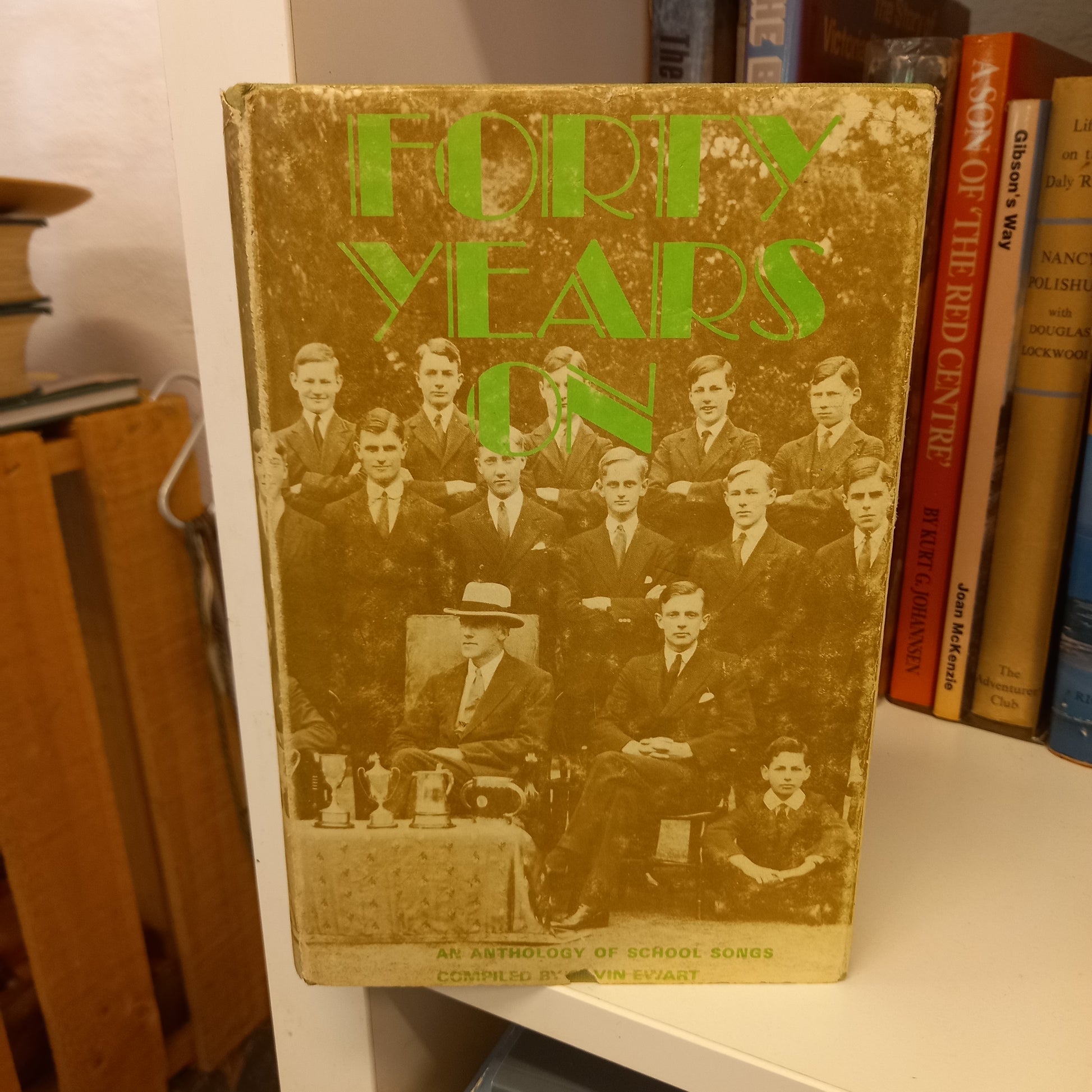 Forty years on an anthology of school songs by Gavin Ewart-Books-Tilbrook and Co