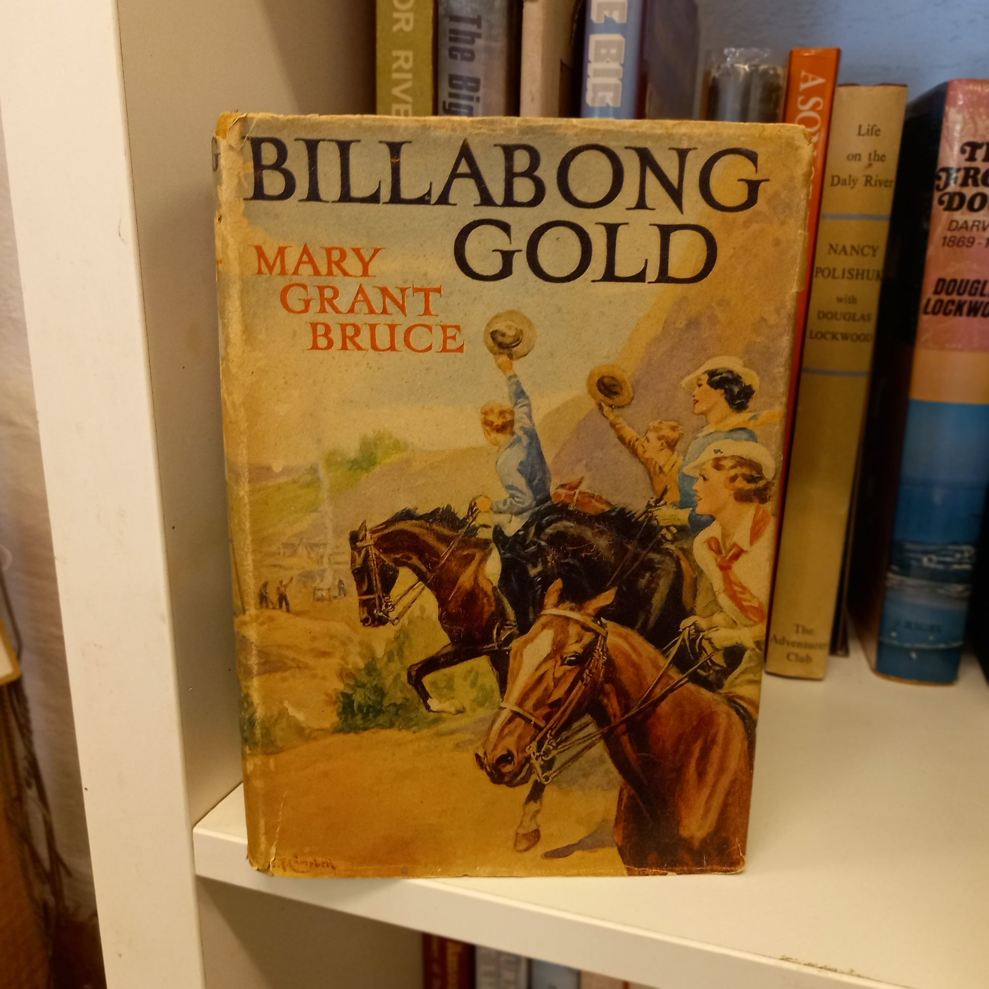 Billabong Gold by Mary Grant Bruce (1937) – Illustrated Australian Juvenile Fiction-Vintage Australian Children's Book-Tilbrook and Co