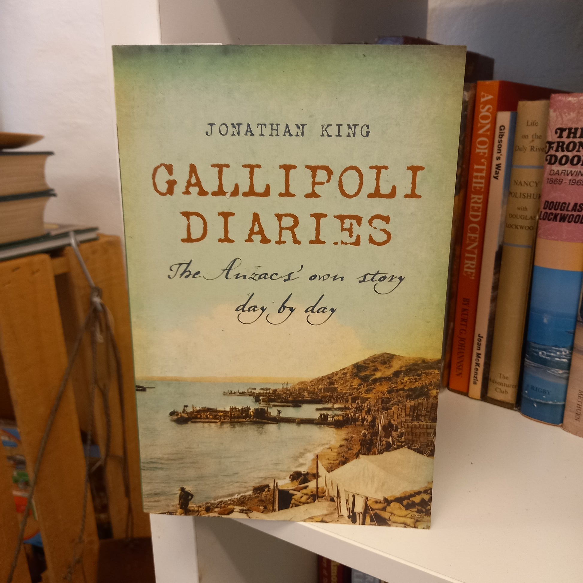 Gallipoli Diaries by Jonathan King-Books-Tilbrook and Co