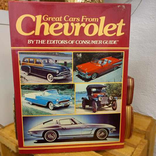 Great Cars from Chevrolet by Richard M. Langworth (1981)-Automotive History Book-Tilbrook and Co