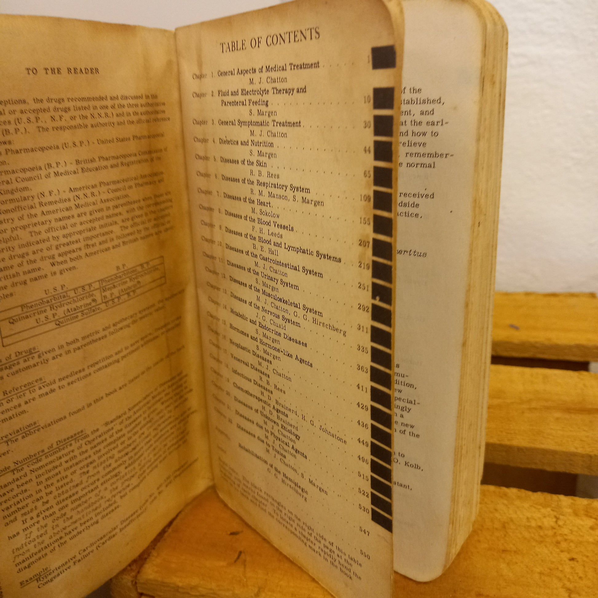 Handbook of Medical Treatment – 4th Edition by Milton J. Chatton, Sheldon Margen & Henry Brainerd (1954, Softcover)-Book – Medical Reference / Vintage Healthcare Manual-Tilbrook and Co