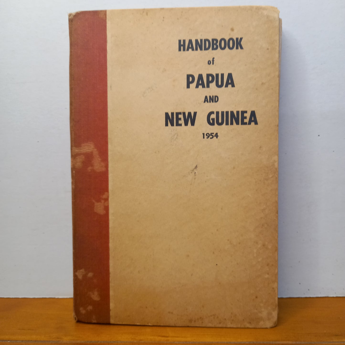 Handbook of Papua and New Guinea 1954 by R.W. Robson-Book-Tilbrook and Co