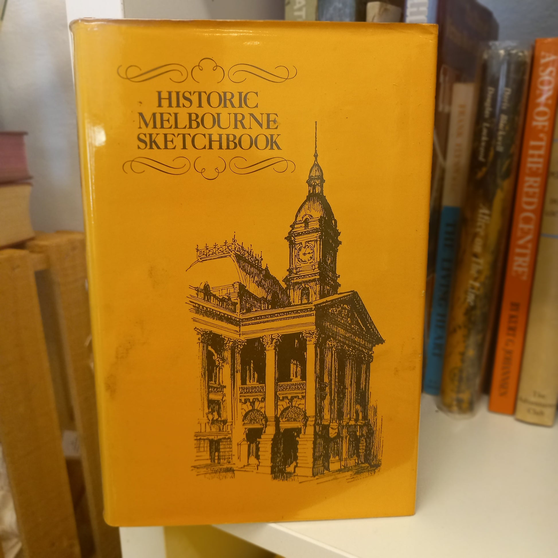 Historic Melbourne Sketchbook – Drawings by Unk White et al., Text by W. H. Newnham et al. (1977, Hardcover)-Book – Illustrated Local History / Art & Architecture-Tilbrook and Co