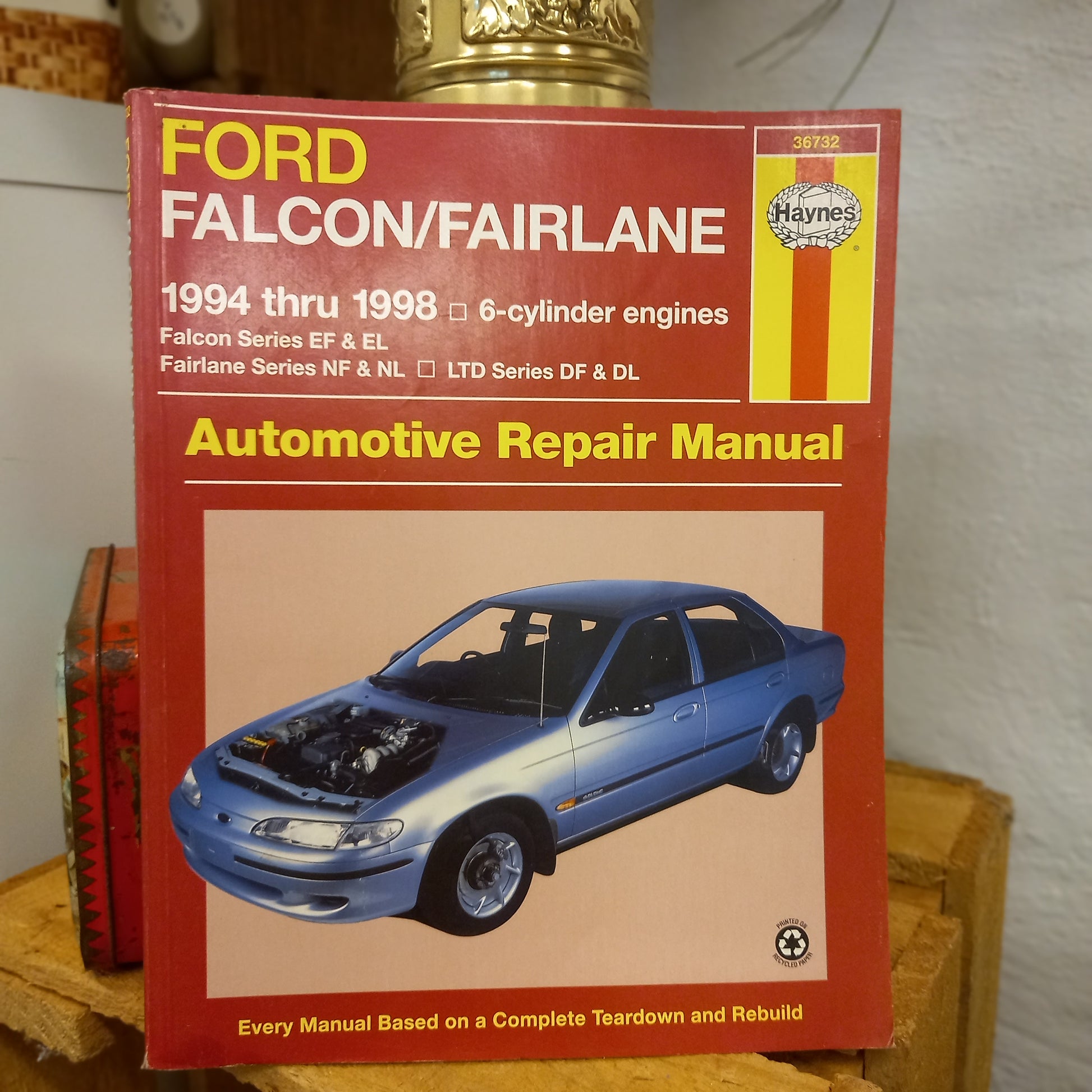 Ford Falcon & Fairlane 1994–1998: Australian Automotive Repair Manual – Haynes Manual by Jeff Killingsworth & John H. Haynes-Automotive Repair Manual-Tilbrook and Co