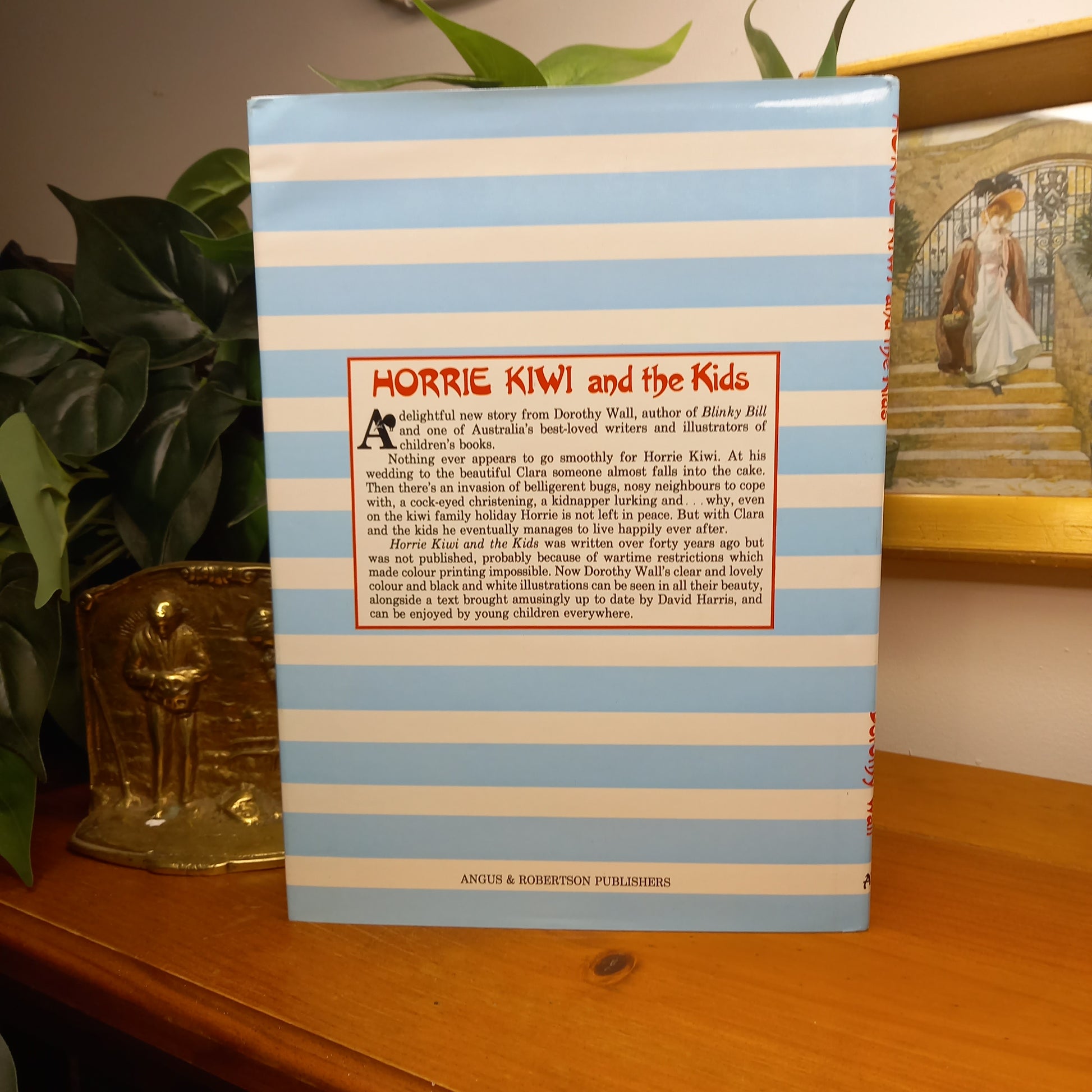 Horrie Kiwi and the Kids by Dorothy Wall | Retold by David Harris-Vintage Australian children’s picture storybook-Tilbrook and Co