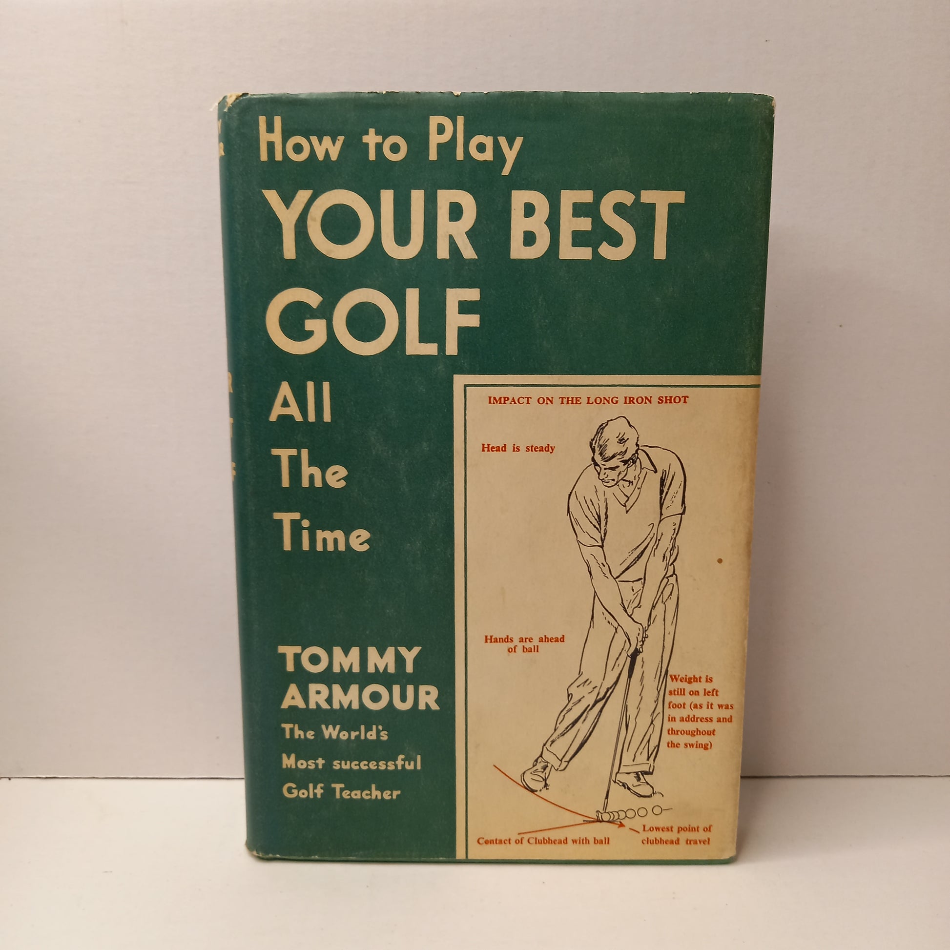 How to play your Best Golf all the time by Tommy Armour and illustrated by Lealand Gustavson-Book-Tilbrook and Co