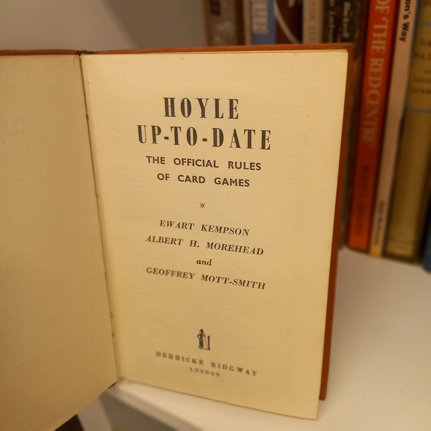 Hoyle Up-To-Date The Official Rules Of Card Games by Ewart Kempson Et Al.-Books-Tilbrook and Co