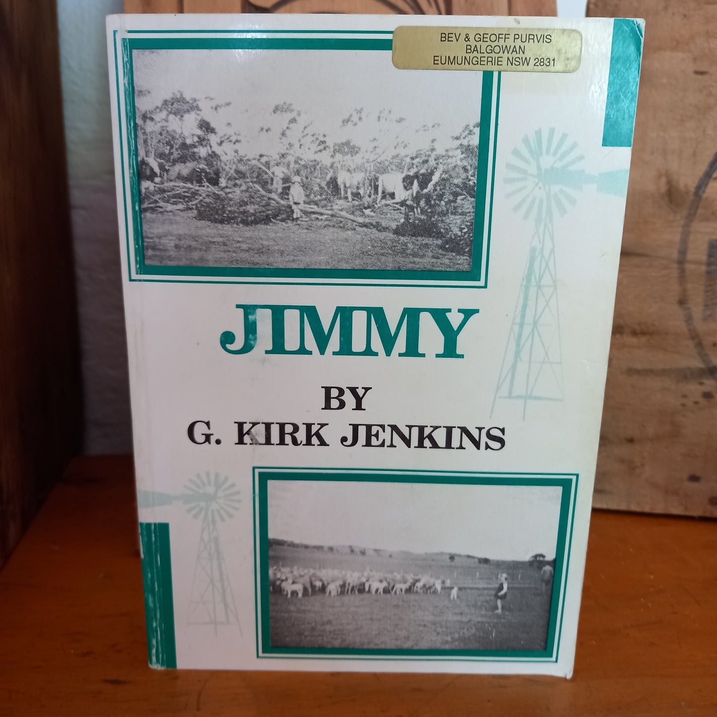 Jimmy by G.Kirk Jenkins-Book-Tilbrook and Co