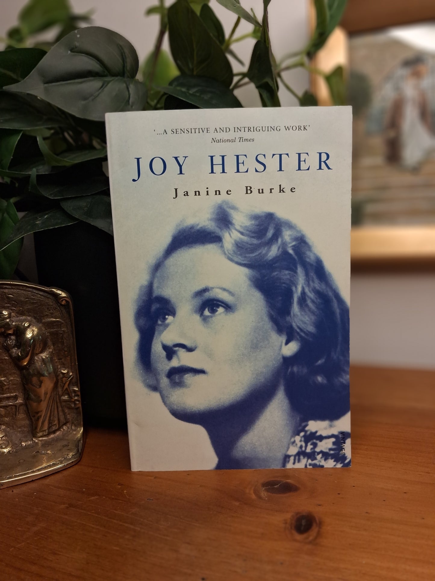 Cover of Joy Hester by Janine Burke, a softcover Australian art biography on the artist Joy Hester.