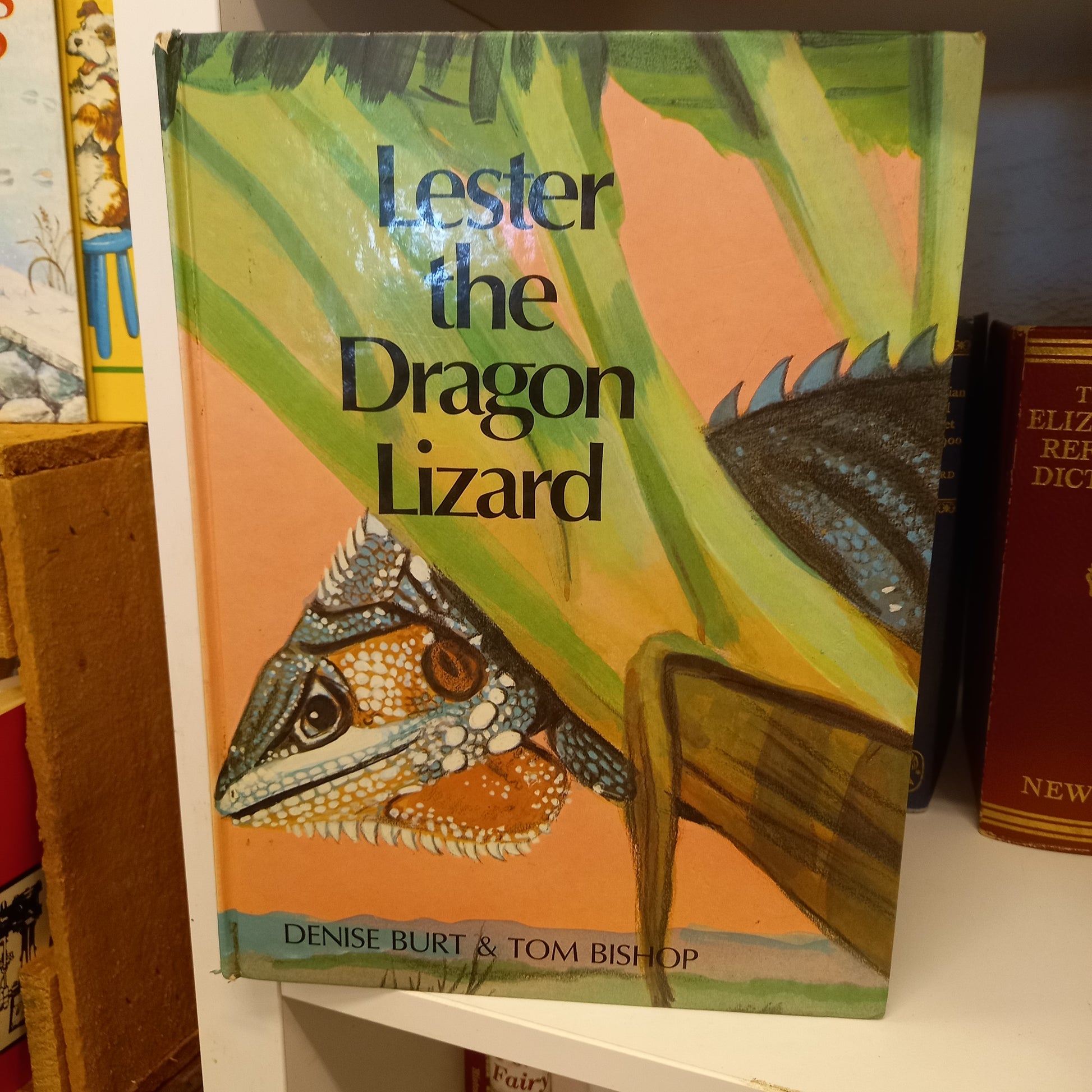 Lester the Dragon Lizard by Denis Burt and Tom Bishop-Book-Tilbrook and Co