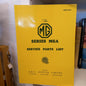 MG Series MGA 1500 Service Parts List – Parts Catalogue (Brooklands Reprint)-Book - Automotive Manual / Parts Catalogue-Tilbrook and Co