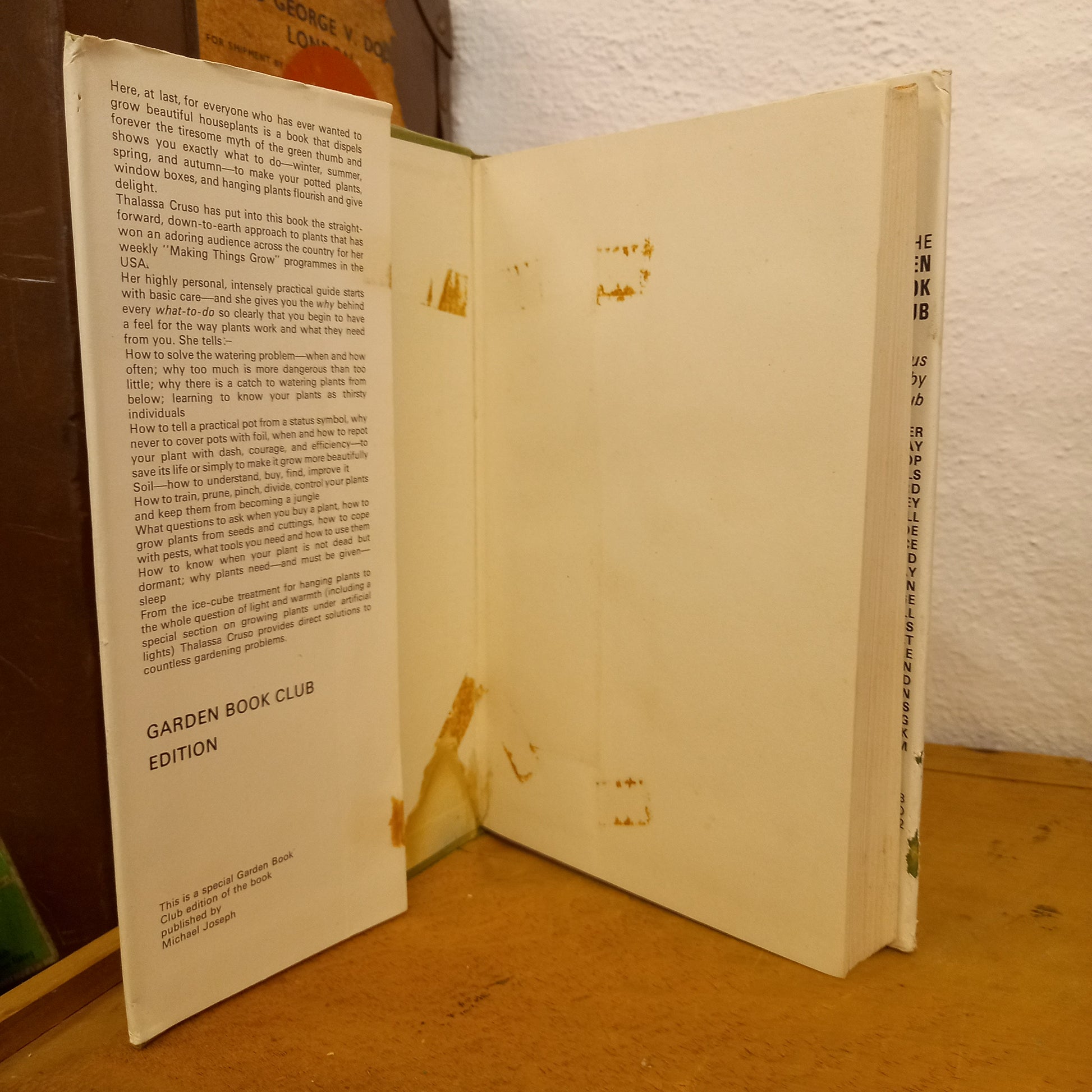 Making things Grow by Thalasso Cruso-Book-Tilbrook and Co