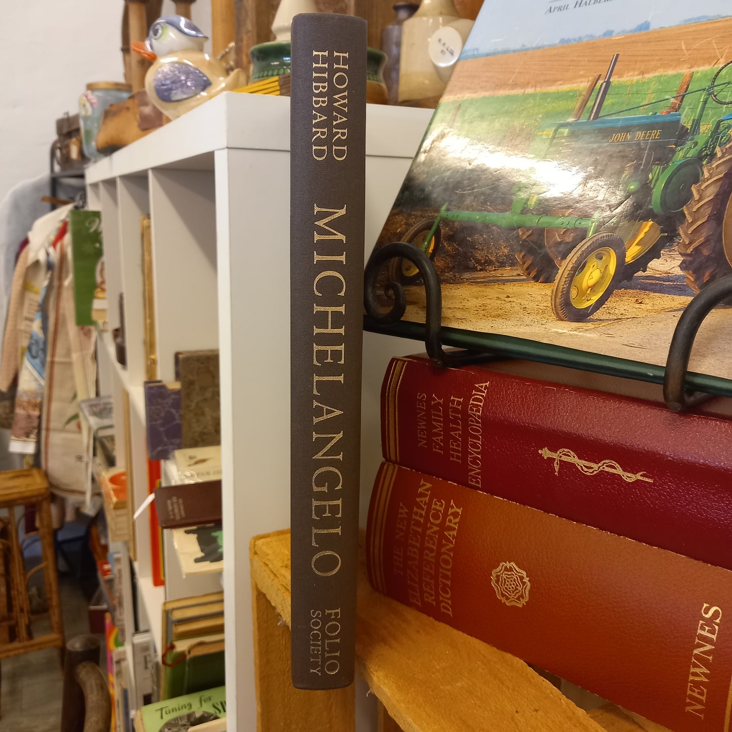 Michelangelo by Howard Hibbard (Folio Society Edition, 2007)-Book - Art history / Renaissance biography / Illustrated Folio Society edition-Tilbrook and Co
