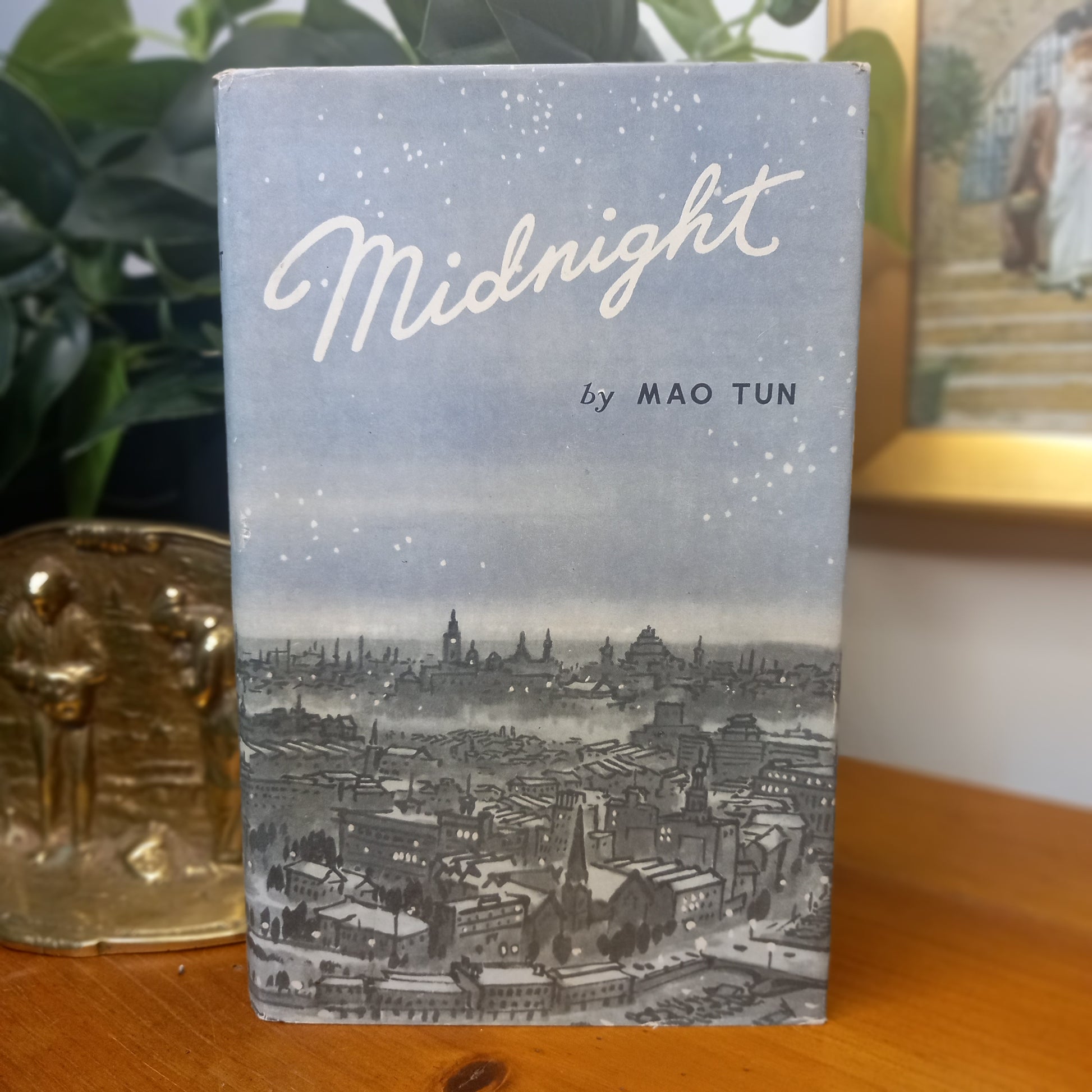Midnight by Mao Tun (1979 Second Edition, Foreign Languages Press, Peking)-Chinese Literature / Historical Fiction / Socialist Realism-Tilbrook and Co