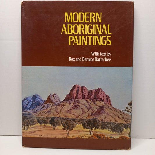 Modern Aboriginal Paintings with Text by by Rex and Bernice Battarbee-Book-Tilbrook and Co