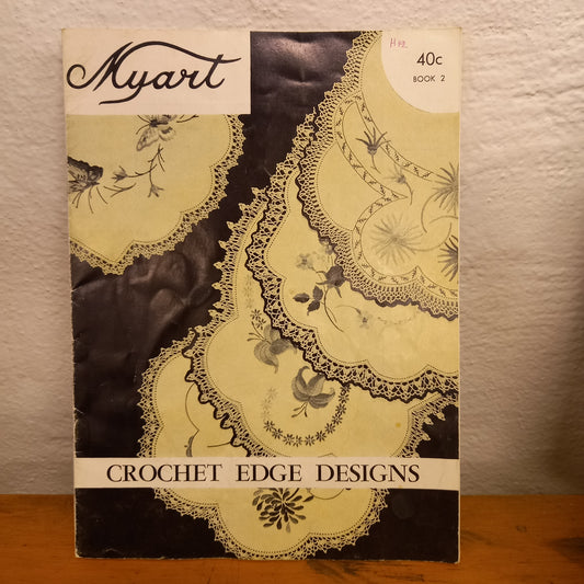Myart Crochet Edge Designs Book 2-Ephemera-Tilbrook and Co