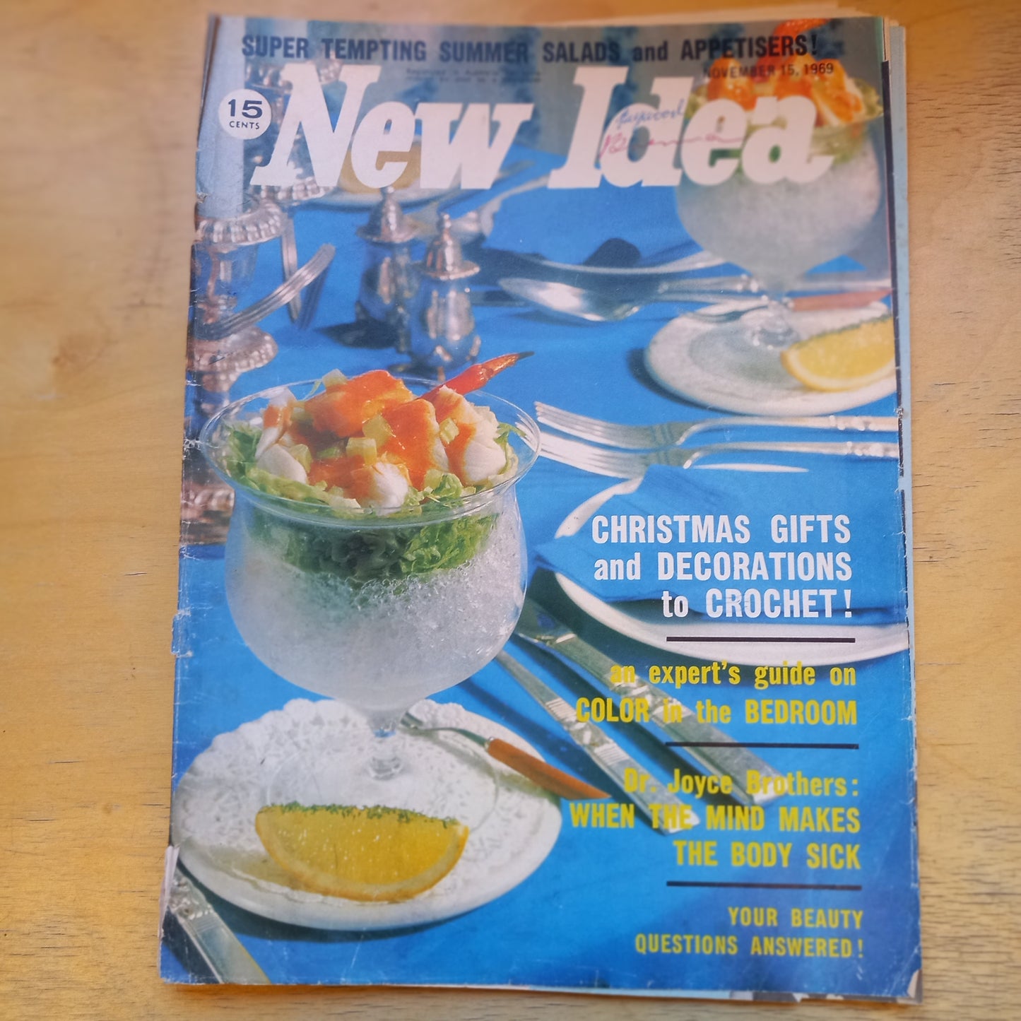 Vintage Magazine New Idea November 15 1969-Ephemera-Tilbrook and Co