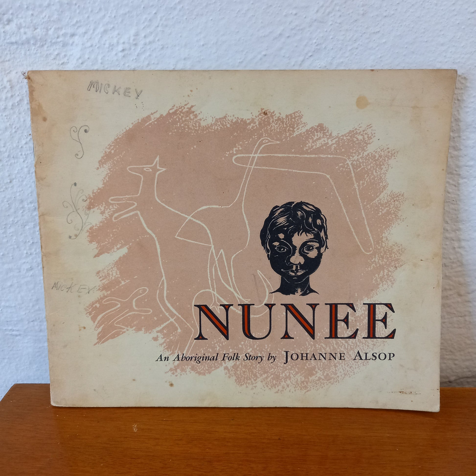 Nunee. An Aboriginal folk story full of mythological beings and strange happenings by Johanne Alsop-Book-Tilbrook and Co