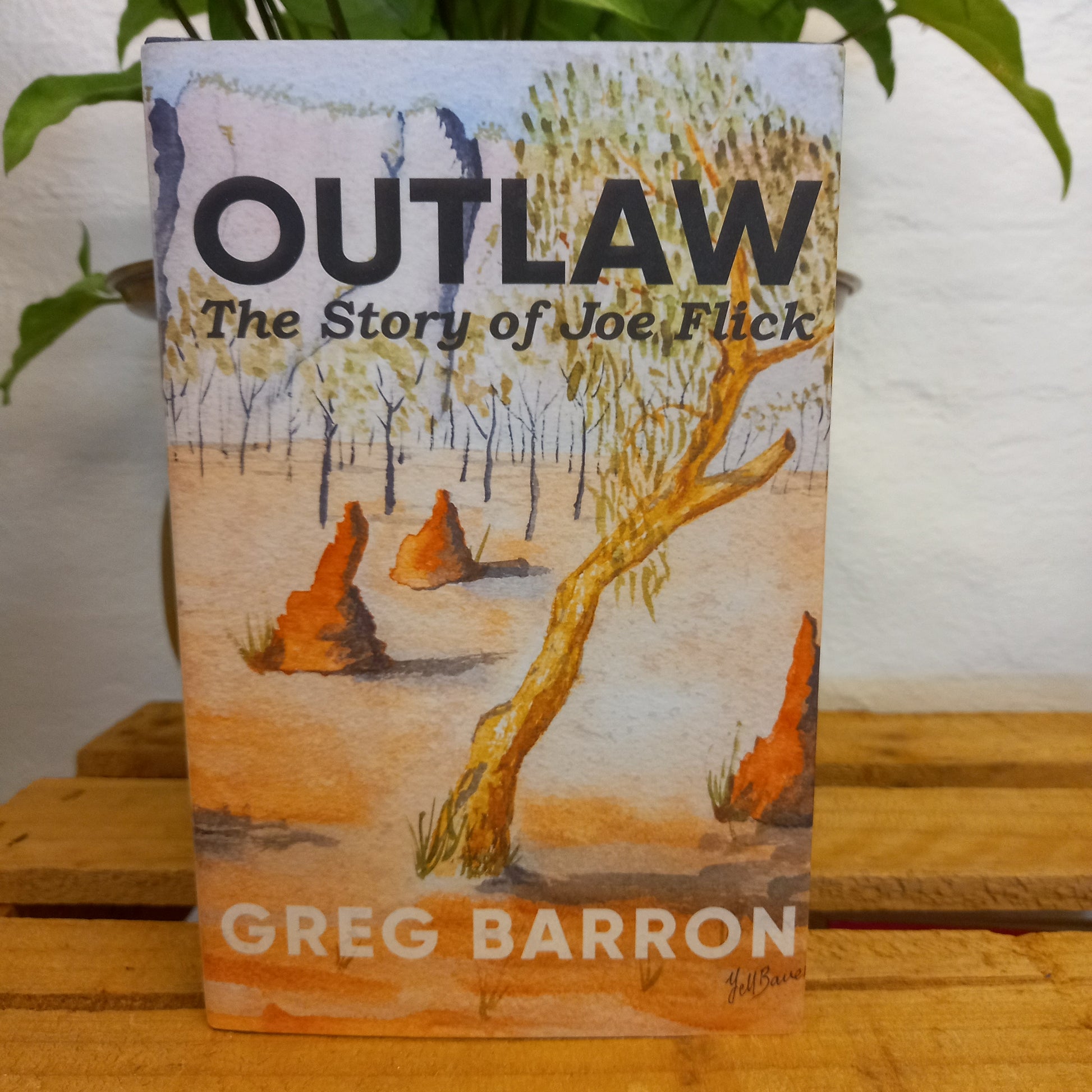 Outlaw: The Story of Joe Flick by Greg Barron-Book-Tilbrook and Co