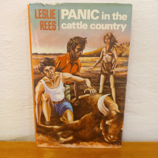 Panic in the cattle country (Rigby opal books) by Leslie Rees-Book-Tilbrook and Co
