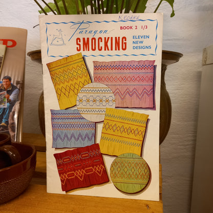 Paragon Smocking Book 2 - Eleven New Designs-Ephemera-Tilbrook and Co