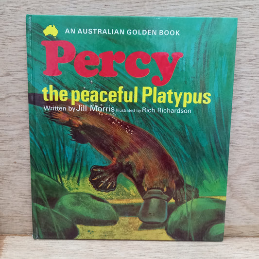 Percy the peaceful Platypus - An Australian Golden Book-Tilbrook and Co