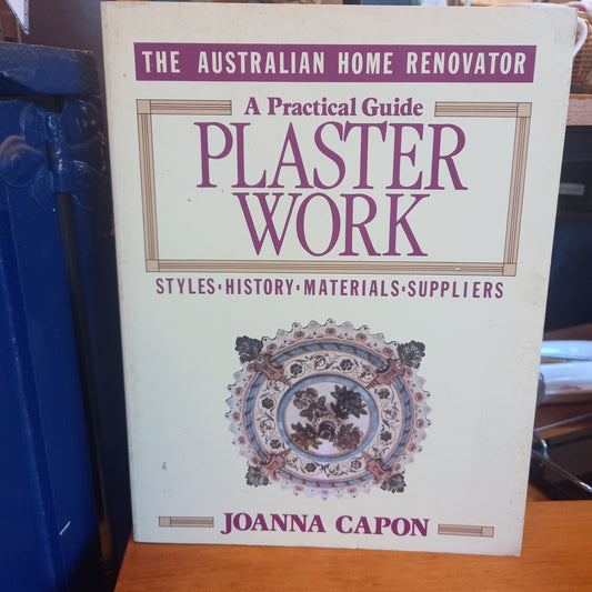 Plasterwork: A Practical Guide Plaster Work: Australian Home Renovator Series by Joanna Capon