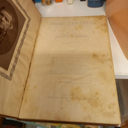 Poems and Songs by Robert Fairley (1881)-Book - 19th-century Scottish poetry / Self-published verse-Tilbrook and Co