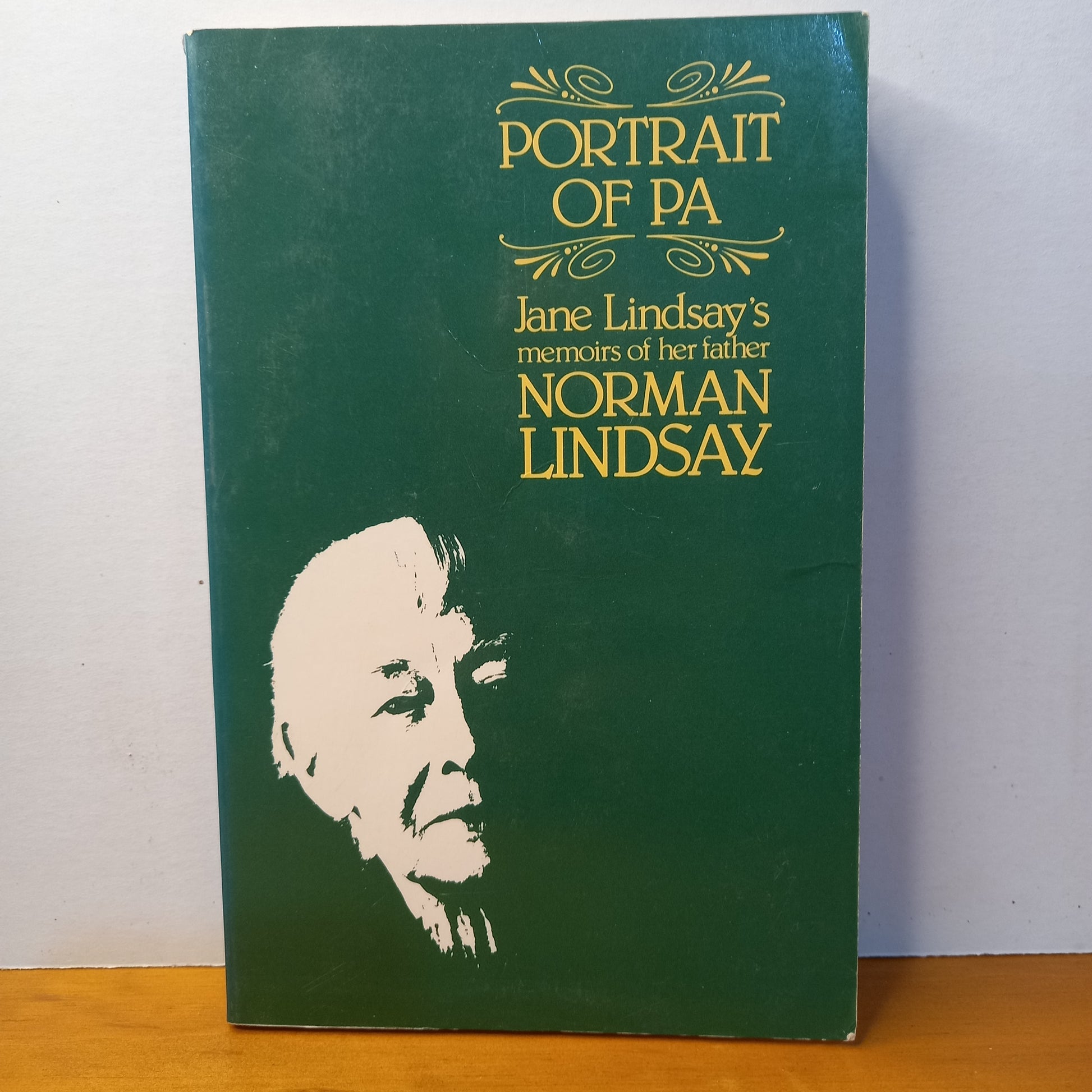 Portrait of Pa Jane Lindsay's memoirs of her father Norman Lindsay by Jane Lindsay-Book-Tilbrook and Co