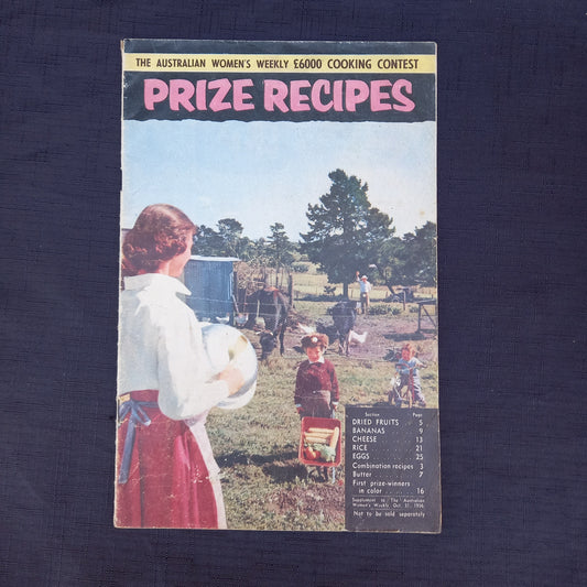 Prize Recipes from The Australian Women's Weekly L6000 Cooking Contest-Ephemera-Tilbrook and Co