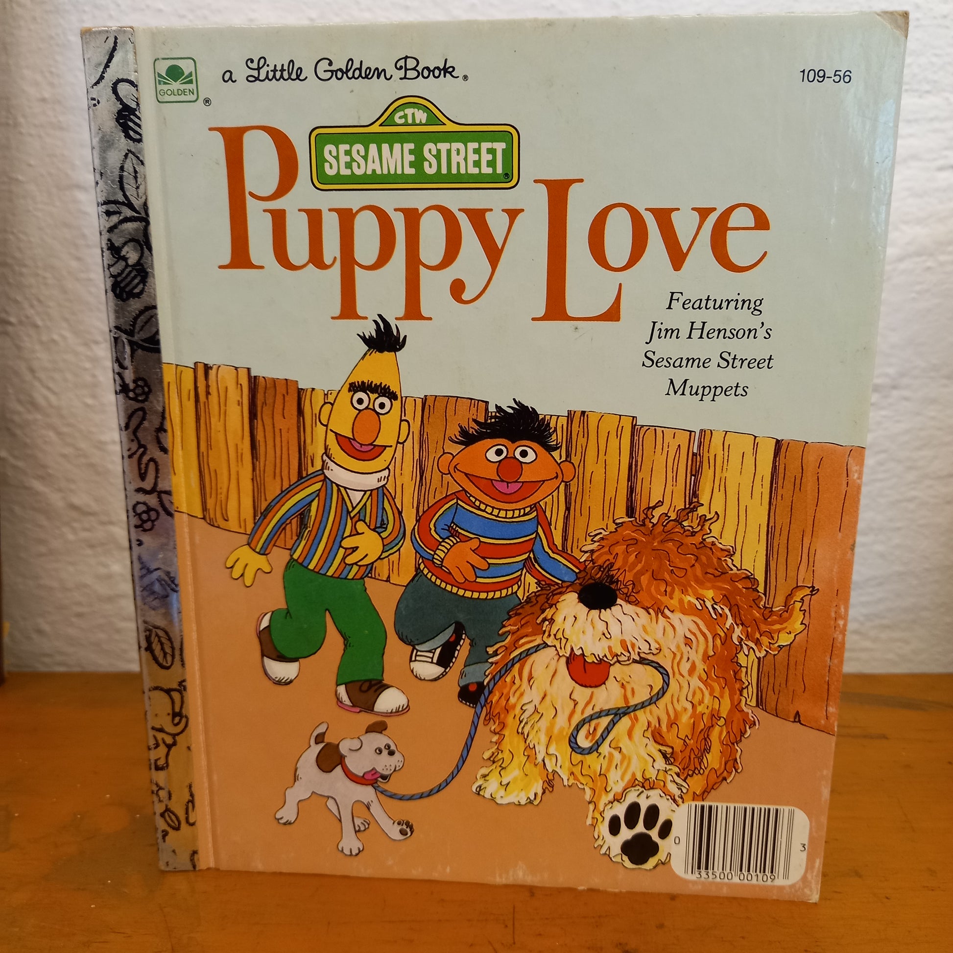 Puppy Love a Little Golden Book (Sesame Street) by Madeline Sunshine #109-56-Book-Tilbrook and Co