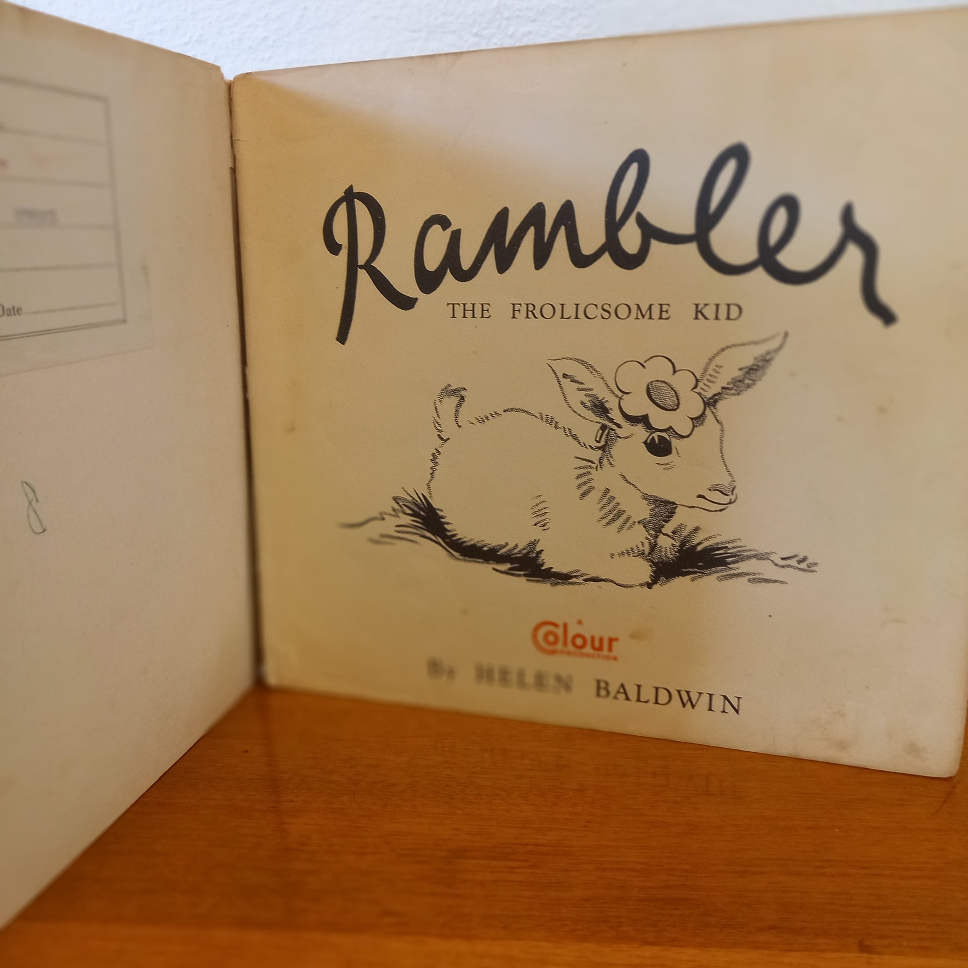 Rambler the Frolicsome Kid by Helen Baldwin-Book-Tilbrook and Co