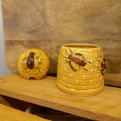 Retro Bee Sugar/Honey Pot-Decor-Tilbrook and Co