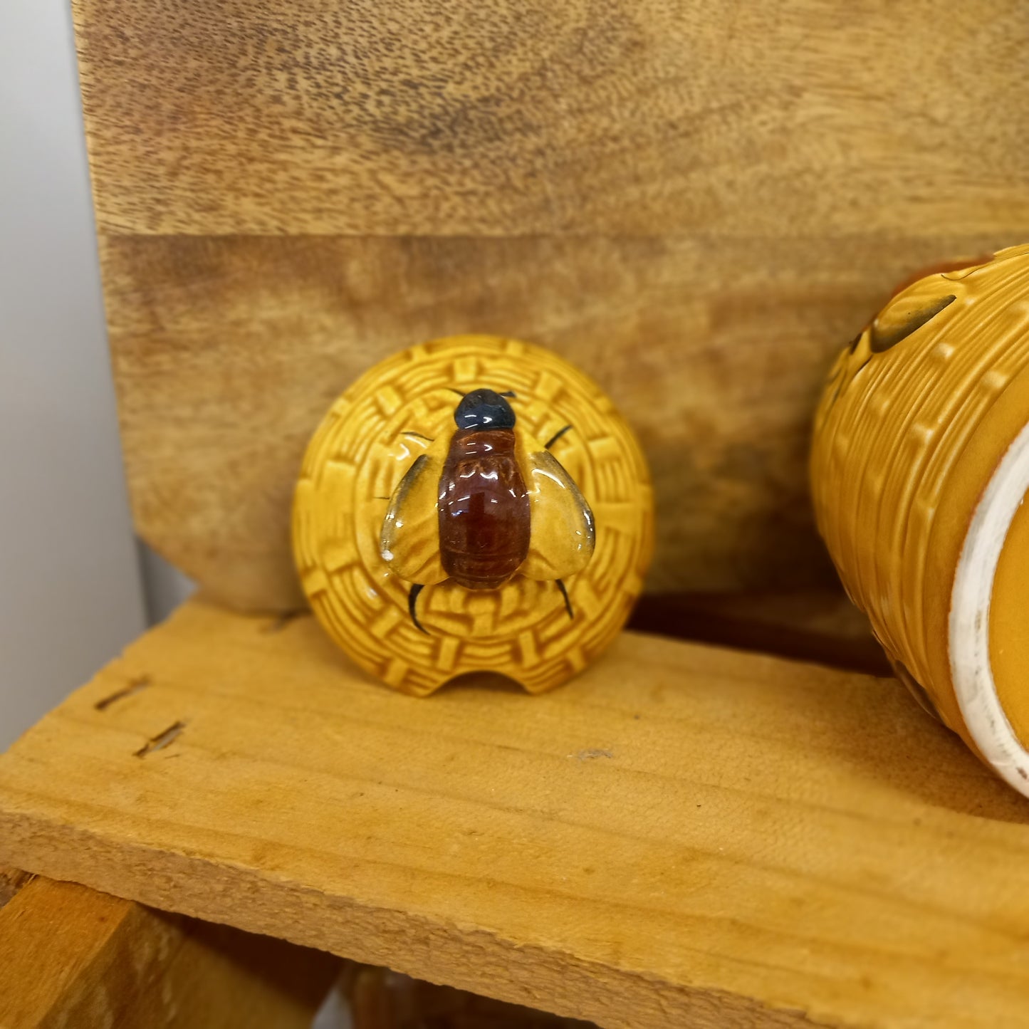 Retro Bee Sugar/Honey Pot-Decor-Tilbrook and Co