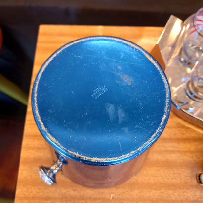 Retro Blue Anodized Ice Bucket-Decor-Tilbrook and Co