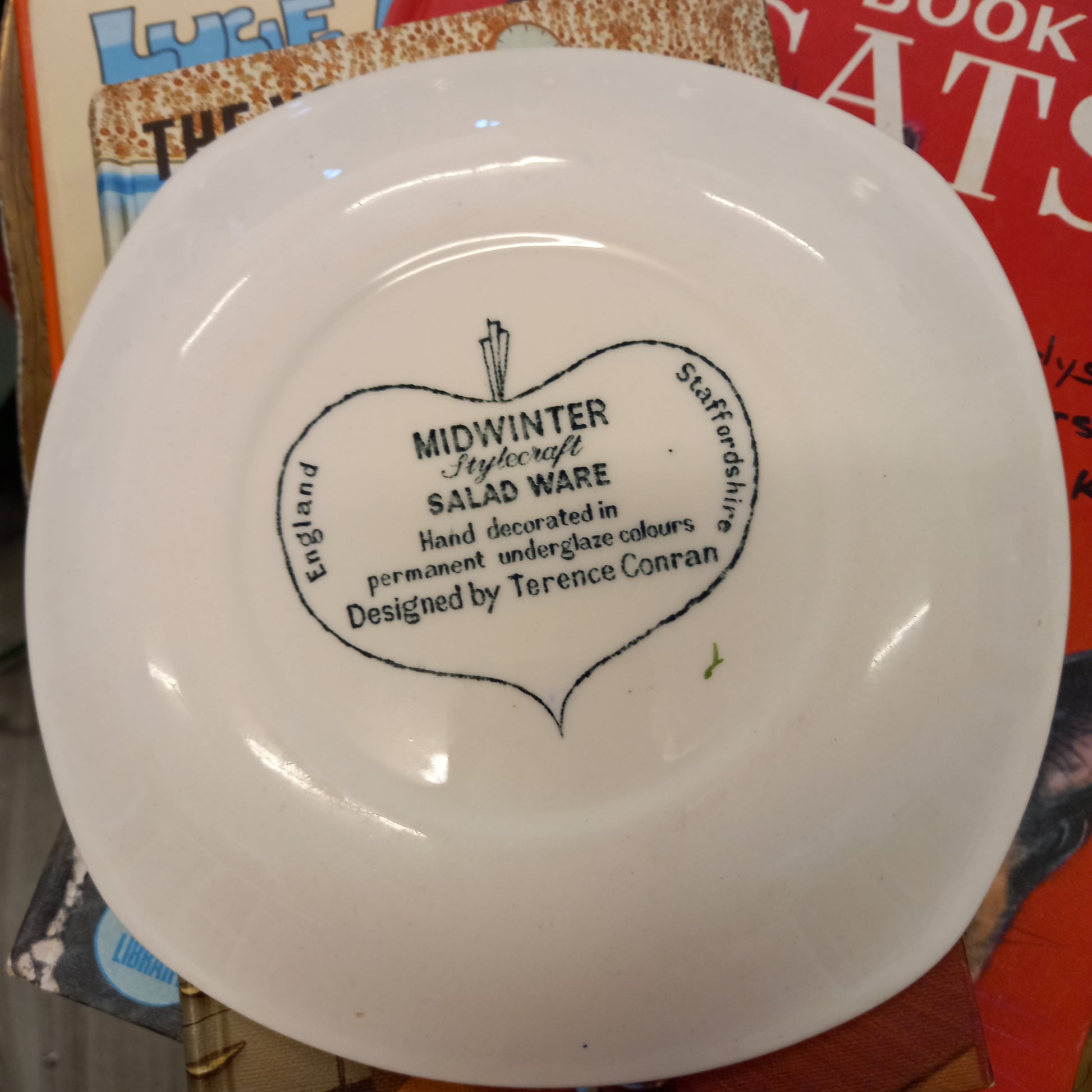 Retro Midwinter Stylecraft Salad Ware Plate-Decor-Tilbrook and Co