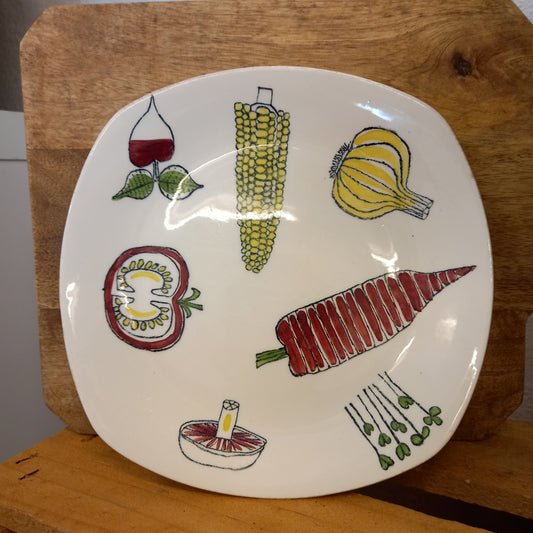 Retro Midwinter Stylecraft Salad Ware Plate-Decor-Tilbrook and Co