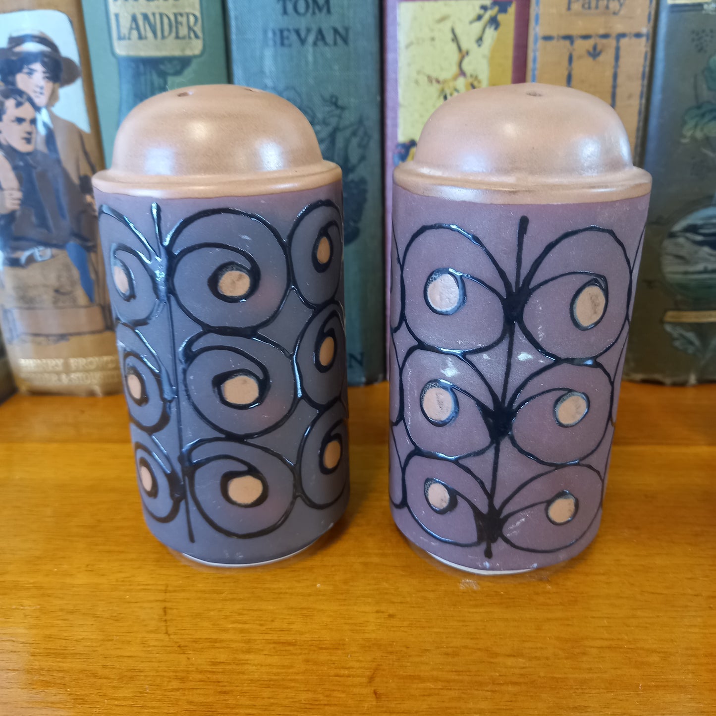 Retro Salt and Pepper Shakers - Japan-Tilbrook and Co