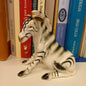 Retro Sitting Zebra-Decor-Tilbrook and Co