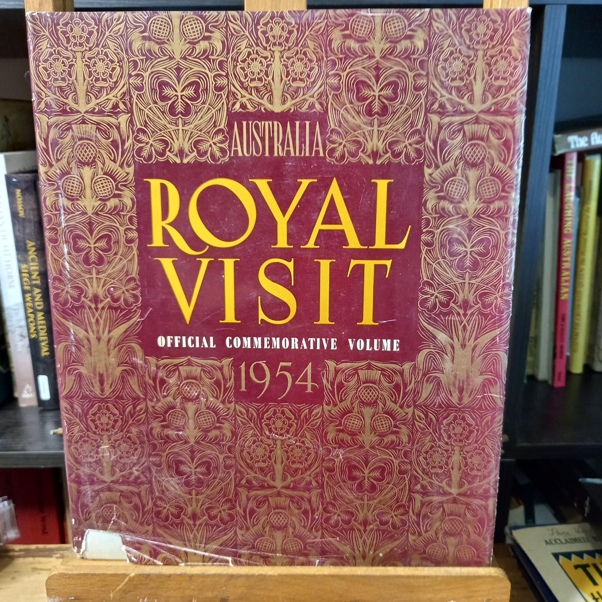 Royal Visit to Australia of Her Majesty Queen Elizabeth II and his Royal Highness The Duke of Edinburgh 1954. Official Commemorative Volume of the Royal Visit to the Commonwealth of Australian 1954-Book-Tilbrook and Co