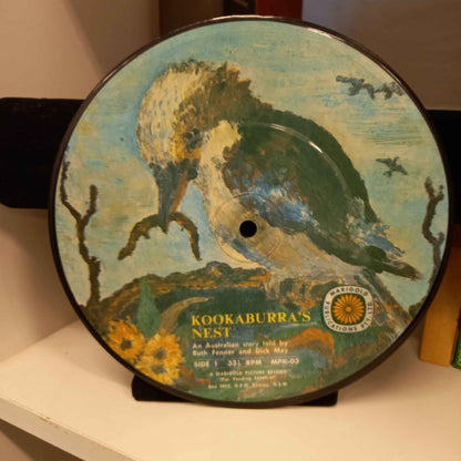 Ruth Fenner and Dick May – Kookaburra’s Nest / Wonga, A Lost Emu Chick (7″ Picture Disc, MPK‑03)-Vinyl Storytelling Record-Tilbrook and Co