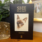 She Is a Cat by Mocco Wollert (1988, Boolarong)-Vintage Hardcover Book – Poetry & Pictorial-Tilbrook and Co