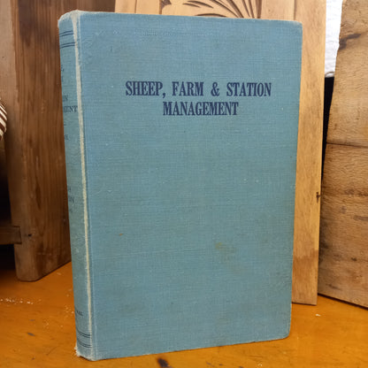 Sheep, Farm & Station Management by E. H. Pearse-Book-Tilbrook and Co