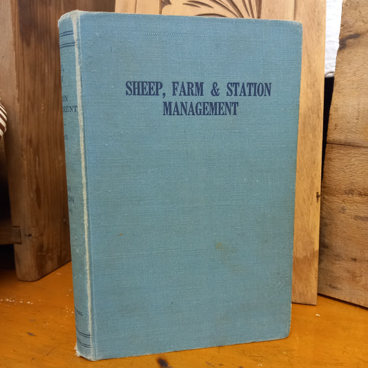 Sheep, Farm & Station Management by E. H. Pearse-Book-Tilbrook and Co