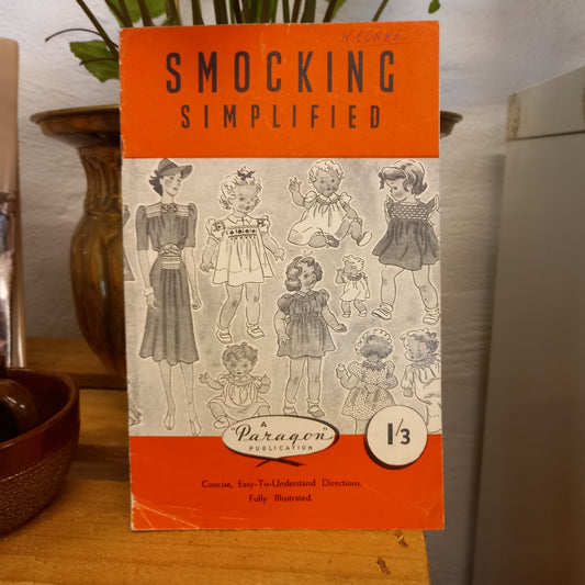 Smocking Simplified-Ephemera-Tilbrook and Co