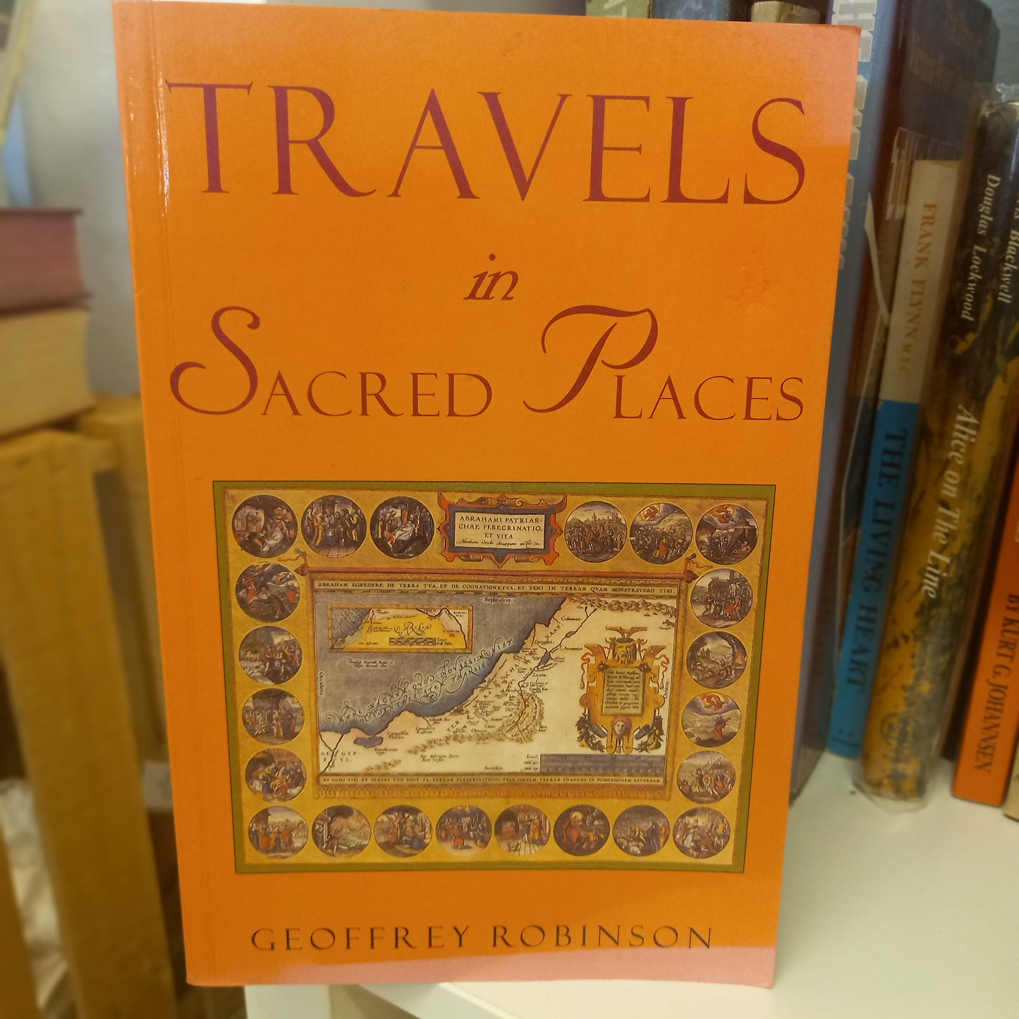 Travels in Sacred Places by Geoffrey Robinson (1997, Softcover)-Book – Religious Travel Writing / Christian Reflection-Tilbrook and Co